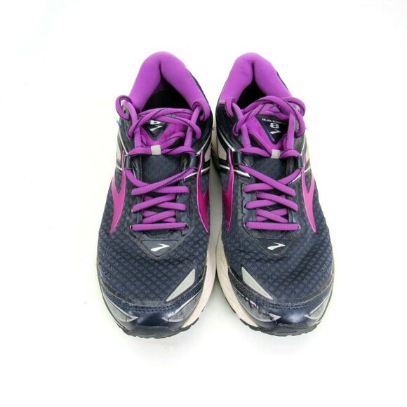 Brooks Ravenna 8 Running Shoe Womens (Size 8) 1202381B454 Blue Purple White - Picture 2 of 9